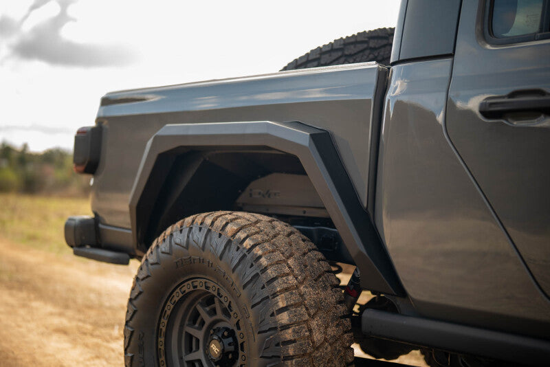 DV8 Offroad 20-25 Jeep Gladiator JT Armor Fender Flares Fenders DV8 Offroad