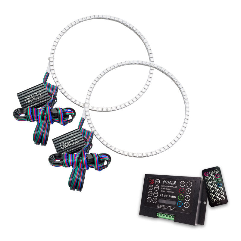 Oracle Ford Mustang 05-09 Halo Kit - ColorSHIFT w/ 2.0 Controller Headlights ORACLE Lighting