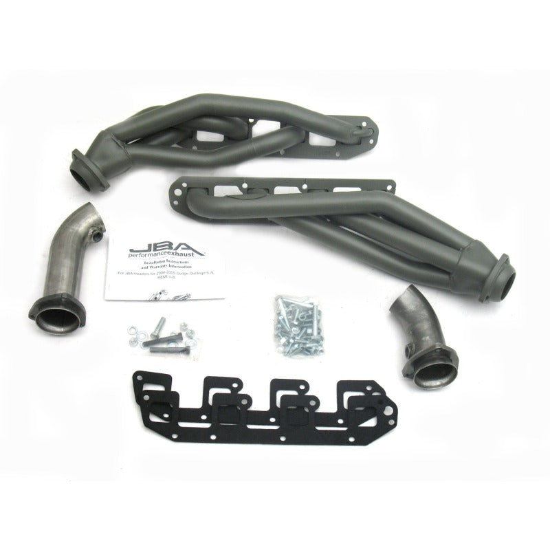 JBA 04-08 Dodge Durango 5.7L HEMI 1-5/8in Primary Ti Ctd Cat4Ward Header Headers & Manifolds JBA