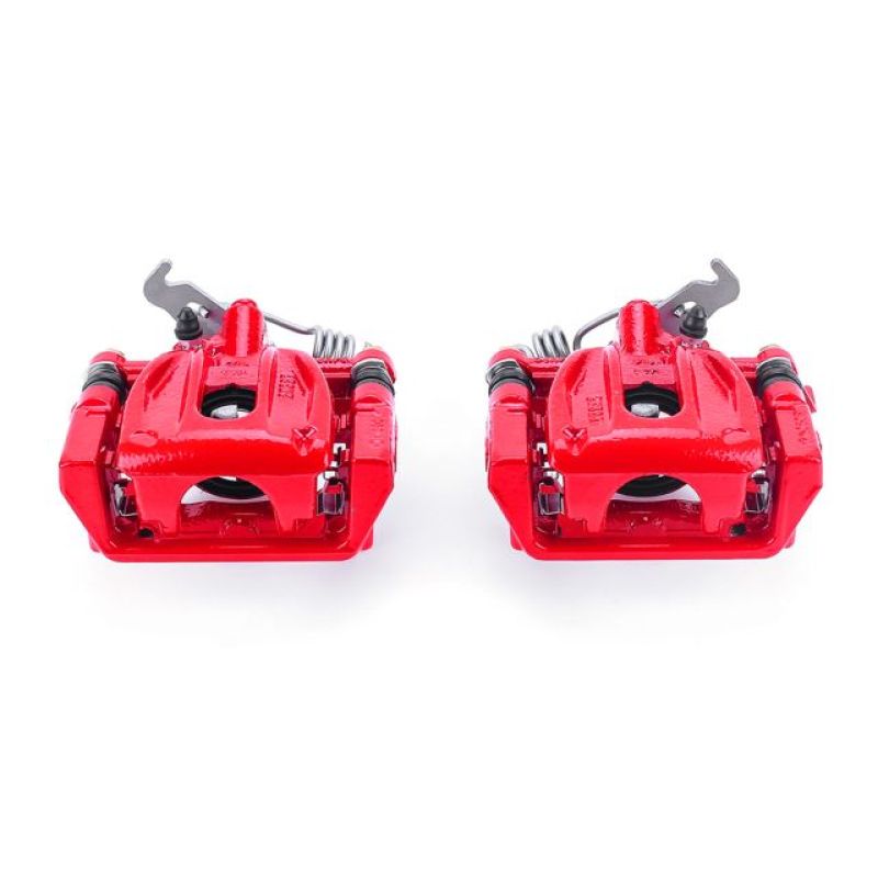 Power Stop 05-07 Ford Five Hundred Rear Red Calipers w/Brackets - Pair Brake Calipers - Perf PowerStop
