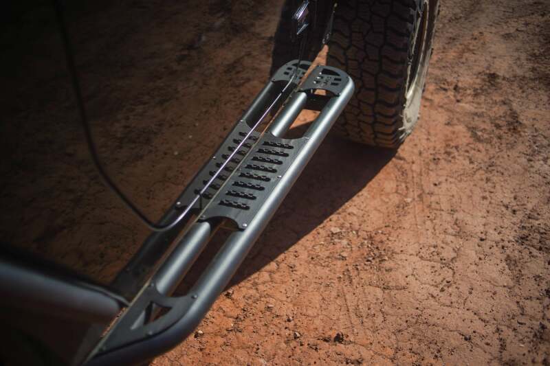DV8 Offroad 07-18 Jeep Wrangler JK 2 Door Body/Pinch Weld Mounted Side Steps Side Steps DV8 Offroad