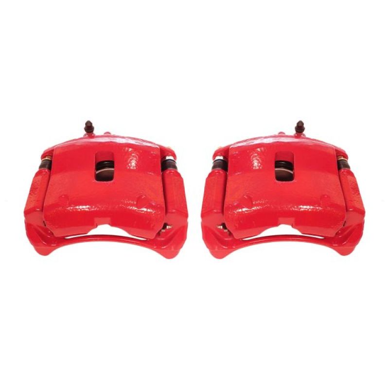 Power Stop 01-02 Acura MDX Front Red Calipers w/Brackets - Pair Brake Calipers - Perf PowerStop