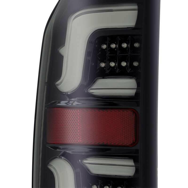 AlphaRex 14-20 Toyota Tundra PRO-Series LED Tail Lights Jet Black Tail Lights AlphaRex