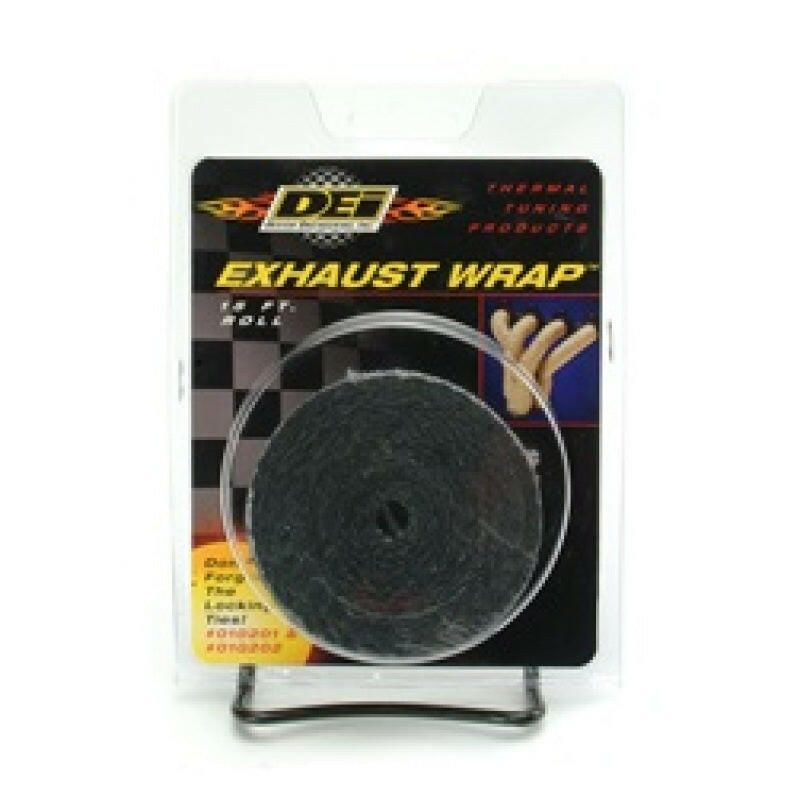 DEI Exhaust Wrap 1in x 15ft - Black Exhaust Wrap DEI