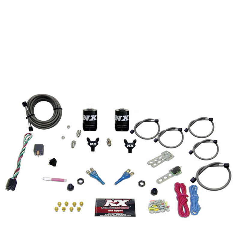 Nitrous Express Ford EFI Dual Nozzle Nitrous Kit (100-300HP) w/o Bottle Nitrous Systems Nitrous Express