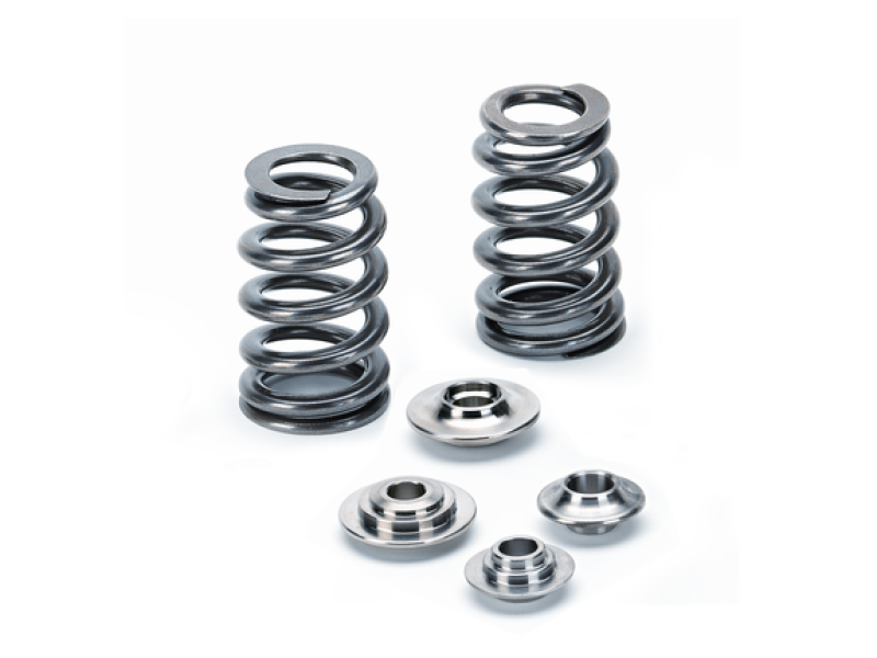 Supertech BMW N54 Conical Spring Kit - Rate 7.25lbs/mm Valve Springs, Retainers Supertech