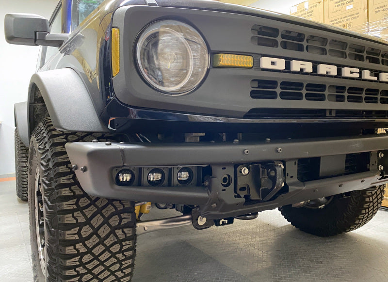 ORACLE Lighting 21-22 Ford Bronco Triple LED Fog Light Kit for Steel Bumper - White Fog Lights ORACLE Lighting