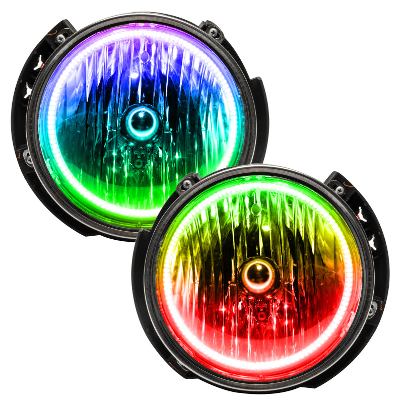 Oracle 07-16 Jeep Wrangler JK SMD HL - ColorSHIFT w/o Controller Headlights ORACLE Lighting