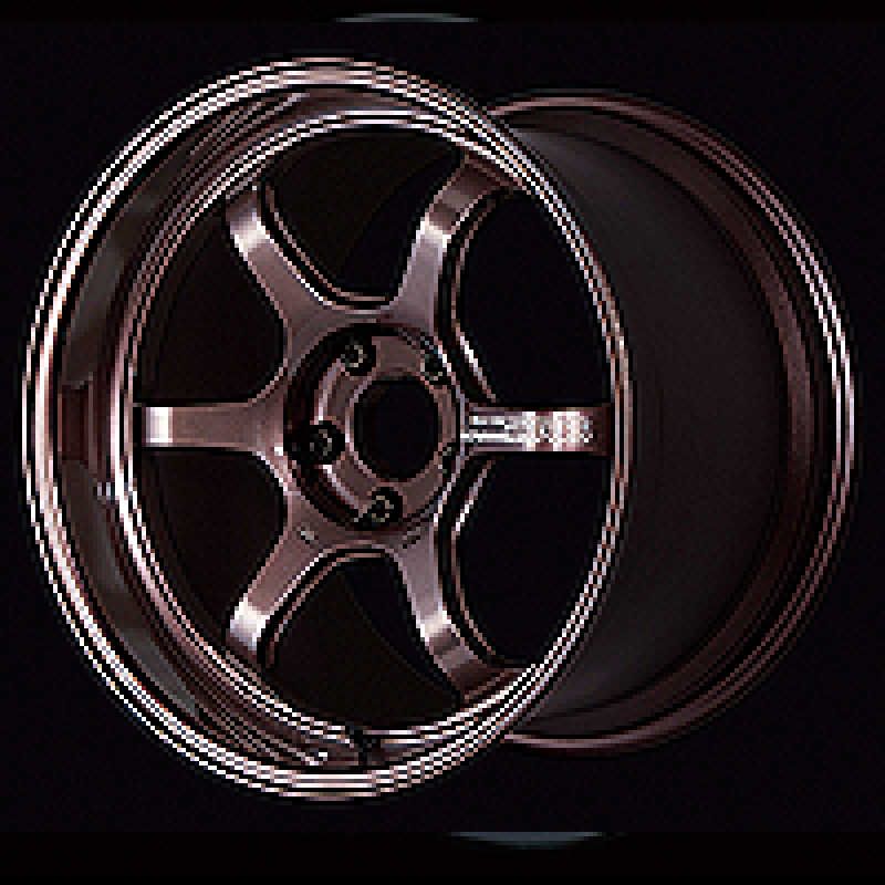 Advan R6 18x9.5 +45 5x114.3 Racing Copper Bronze Wheel Wheels - Forged Advan