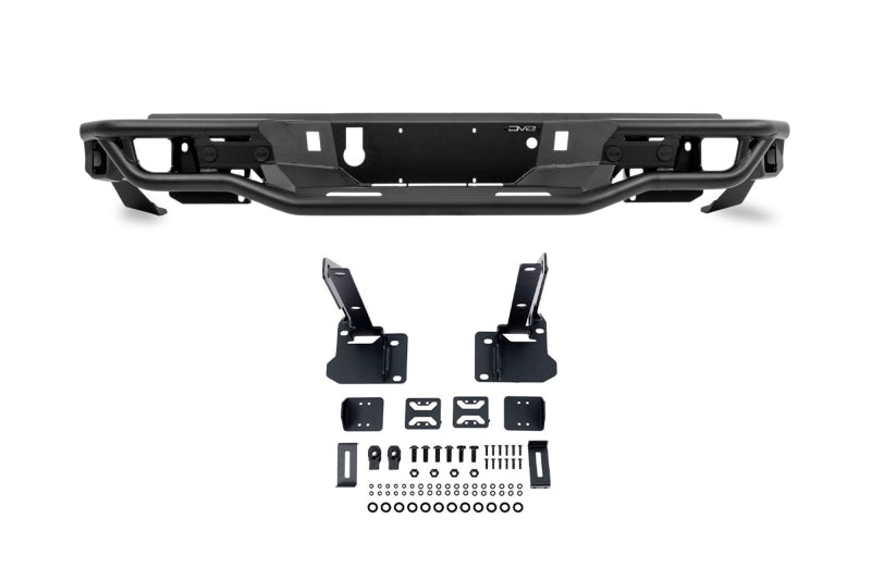 DV8 Offroad 23-26 Chevrolet Colorado/GMC Canyon Tube Rear Bumper - Micro Texture Black Powder Coat Bumpers - Steel DV8 Offroad