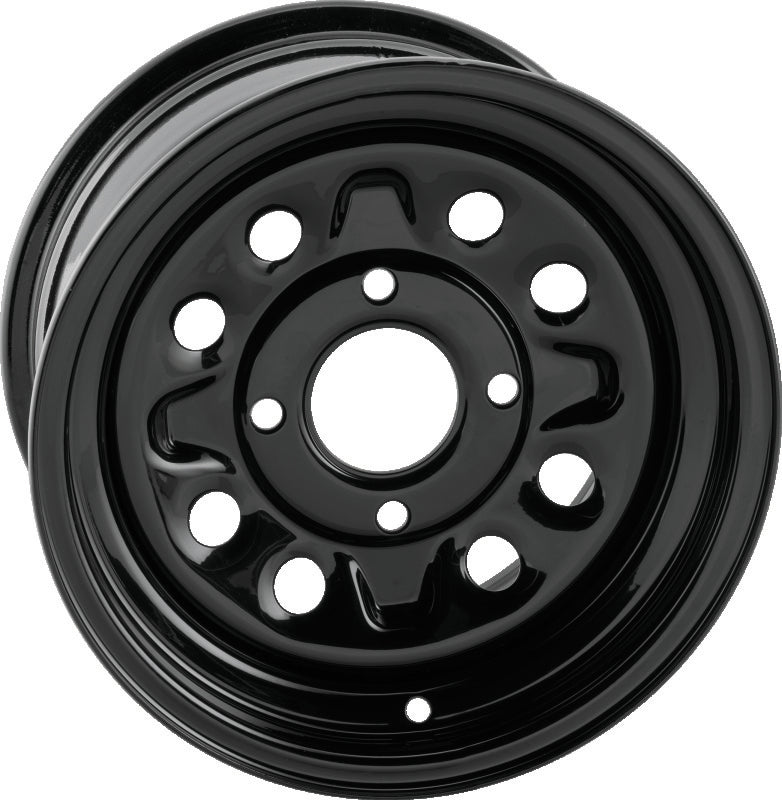 QuadBoss Steely Wheel 12X7 - 5+2 - 4/110 Wheels - Steel QuadBoss