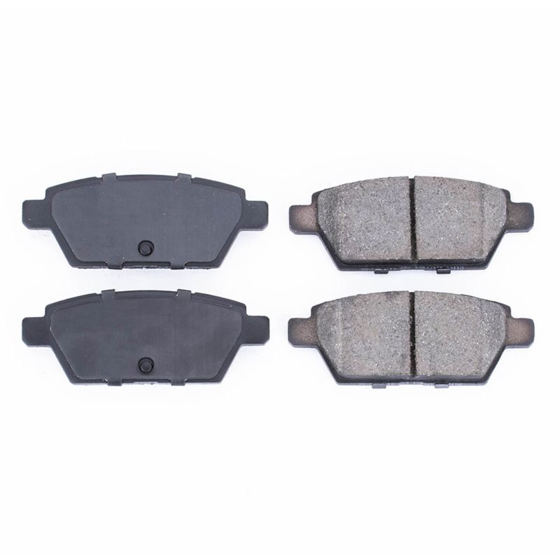 Power Stop 06-12 Ford Fusion Rear Z16 Evolution Ceramic Brake Pads Brake Pads - OE PowerStop