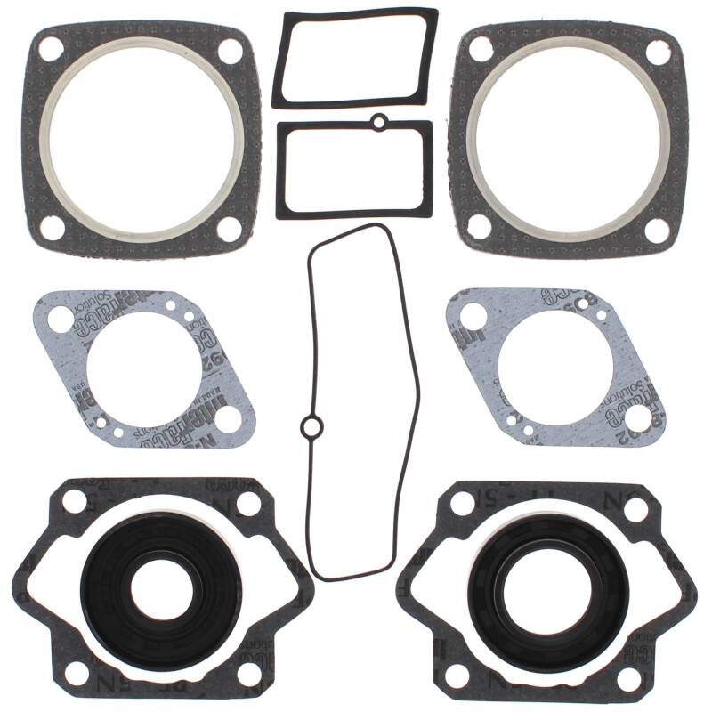 Vertex Gaskets 1971 Ski-Doo TNT 18 Track / 440S Complete Gasket Kit w/ Oil Seals Engine Hardware Vertex Pistons