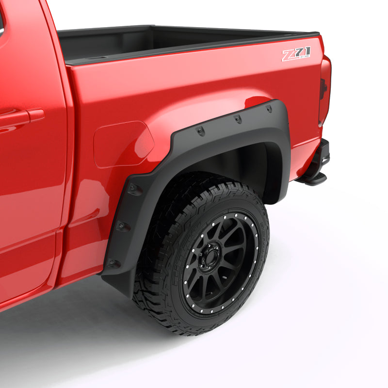 EGR 15+ Chevy Colorado 5ft Bed Bolt-On Look Fender Flares - Set - Matte Fender Flares EGR