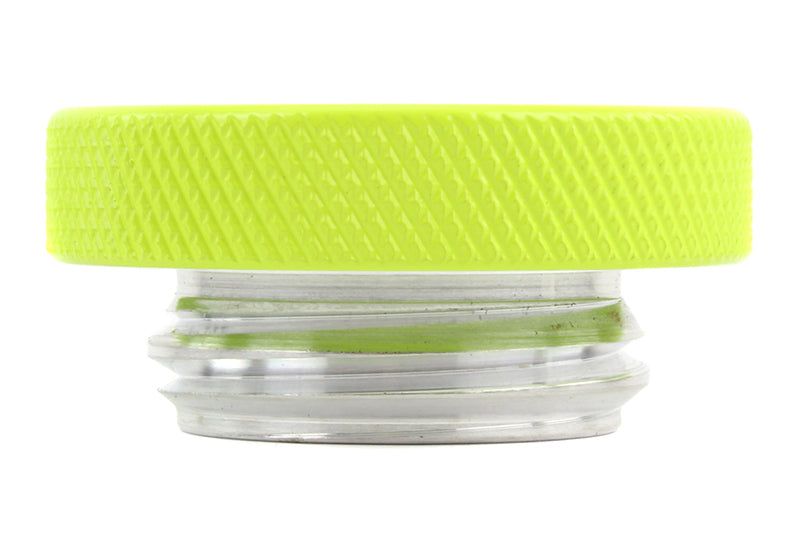 PERRIN 02-25 Subaru Impreza/WRX/STI & 13-25 Crosstrek/BRZ/FR-S/GR86/GR86 Oil Fill Cap - Neon Yellow Oil Caps Perrin Performance