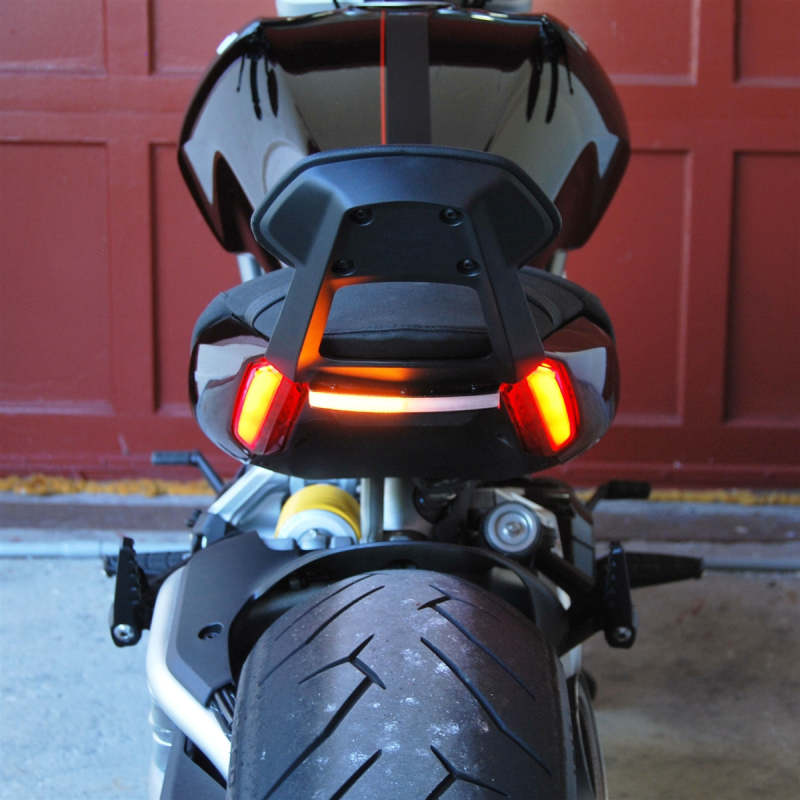 New Rage Cycles 16+ Ducati XDiavel Rear Turn Signals (Backrest) w/L Lights Corner New Rage Cycles