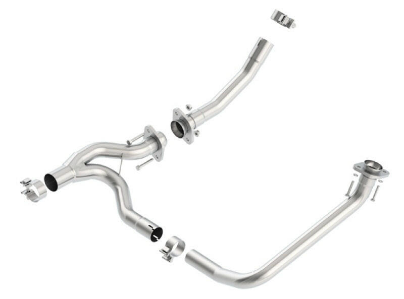 Borla 2012-2016 Jeep Wrangler JK 3.6L 2 & 4 Door Y-Pipe Y Pipes Borla