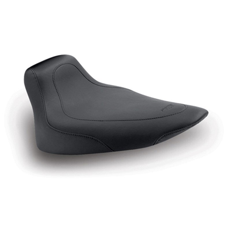 Mustang 00-15 Harley Softail Standard Rear Tire Tripper Solo Seat - Black Solo Motorcycle Seats Mustang Motorcycle