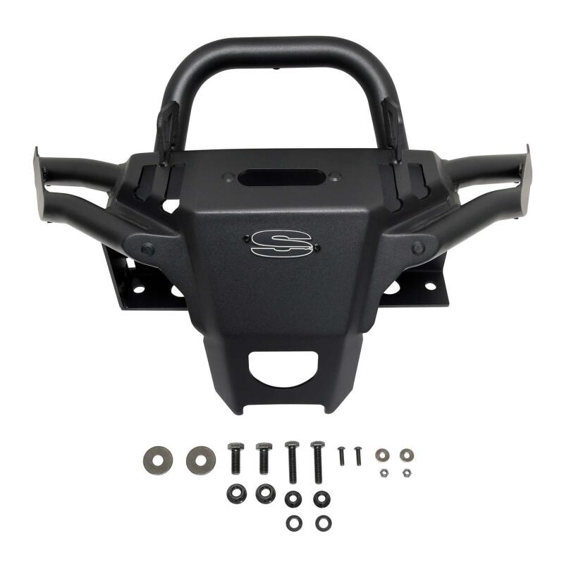 Superwinch 20-24 Polaris RZR Pro XP UTV Winch Bumper - Tex. Blk Bumpers - Steel Superwinch