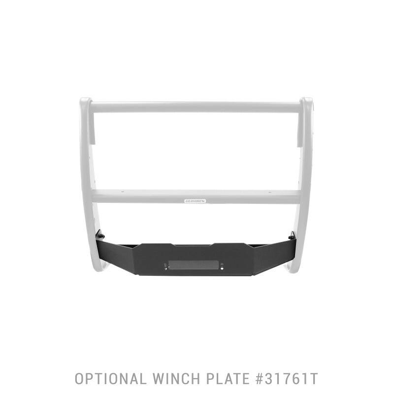 Go Rhino 19-20 Chevrolet Silverado 1500 3000 Extreme Series StepGuard - Textured Black Grille Guards Go Rhino