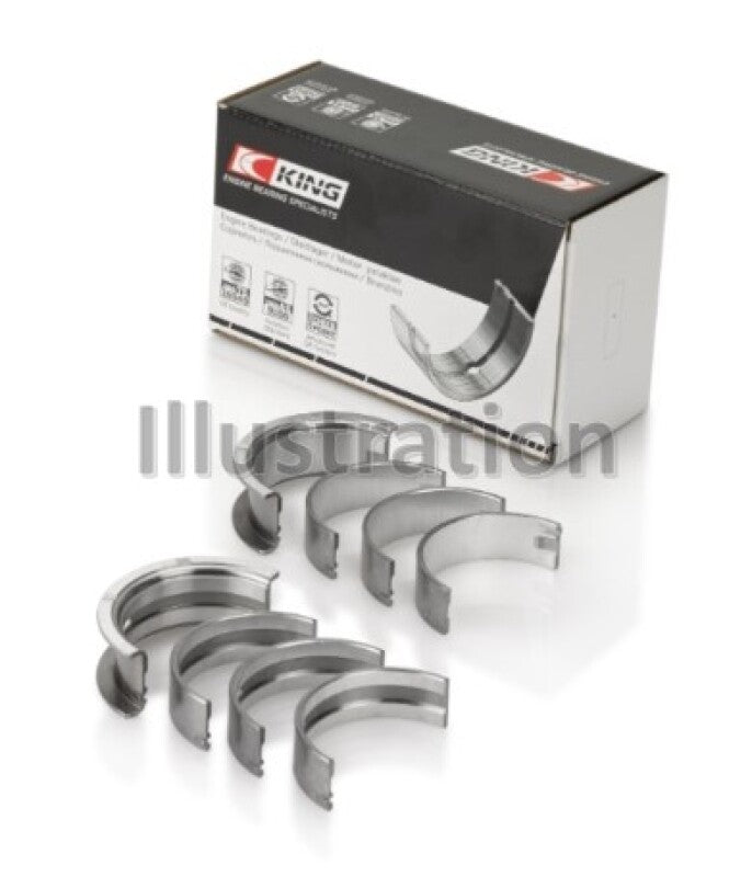King Engine Bearings Subaru Justy 1987-1990 (Size +0.50mm) Main Bearing Set Bearings King Engine Bearings