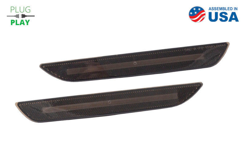 Diode Dynamics 15-21 EU/AU Ford Mustang LED Sidemarkers - Smoked (Pair) Light Accessories and Wiring Diode Dynamics
