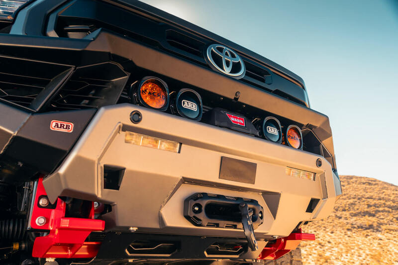 ARB 2024+ Toyota Tacoma Zenith Winch Bar - TXT Black Bull Bars ARB