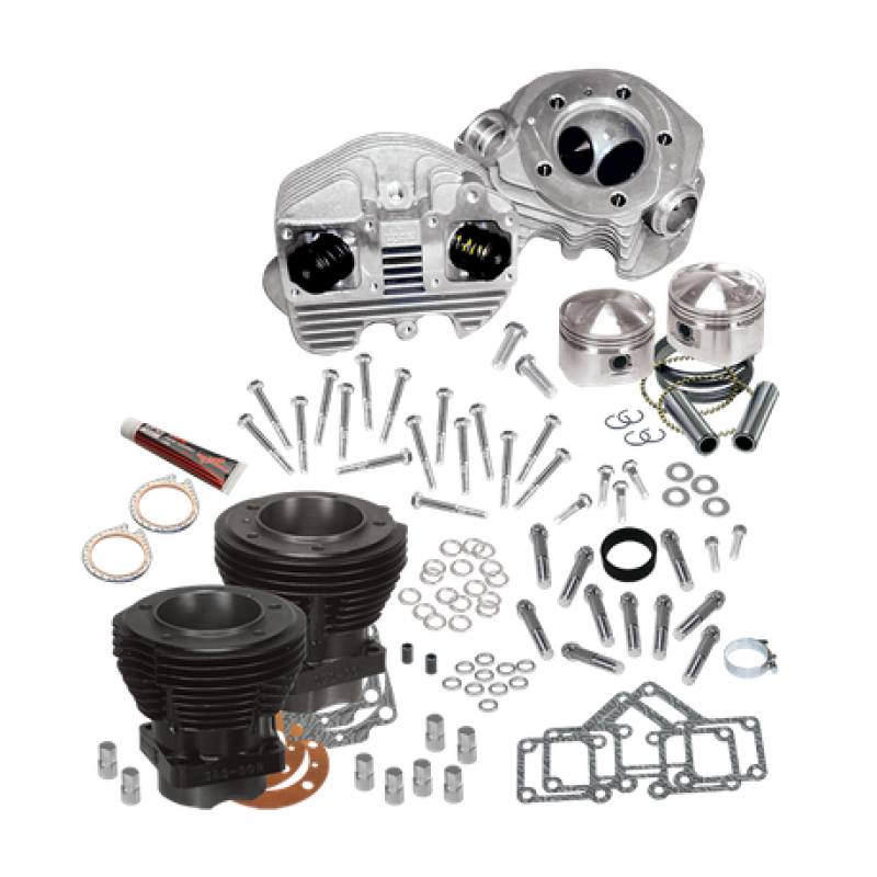 S&S Cycle 79-84 BT Complete 80in Top End Replacement Kit Heads S&S Cycle