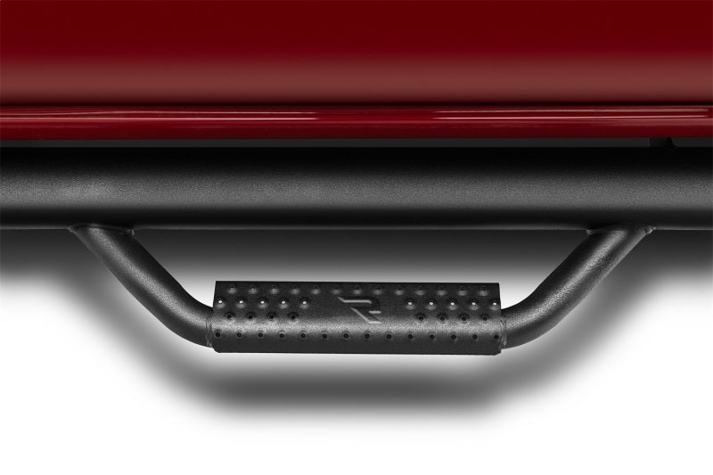 N-Fab Nerf Step 02-08 Dodge Ram 1500/2500/3500 Quad Cab 6.4ft Bed - Tex. Black - Bed Access - 3in Side Steps N-Fab