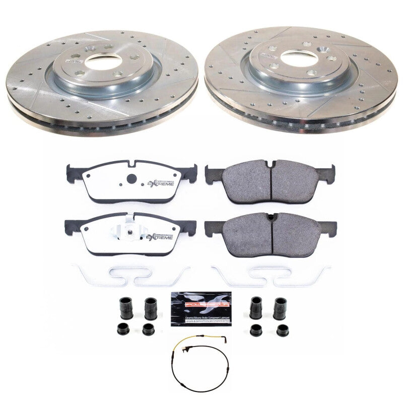 Power Stop 17-20 Jaguar F-Pace Front Z36 Truck & Tow Brake Kit Brake Kits - Performance D&S PowerStop