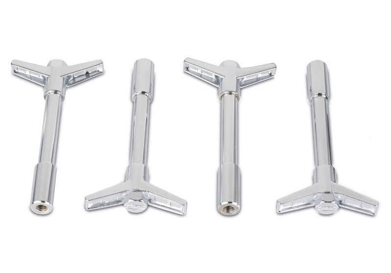 Ford Racing Chrome Valve Cover Hold Down Wing Nuts Valve Covers Ford Racing