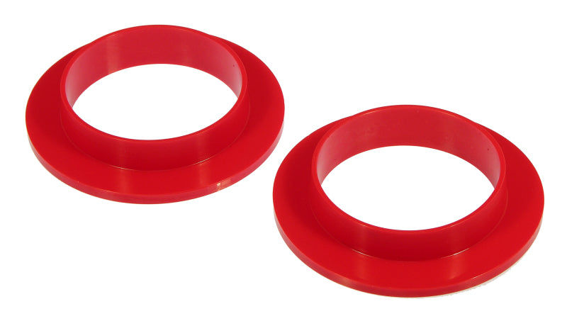Prothane 64-73 Ford Mustang Front Coil Spring Isolator - Red Spring Insulators Prothane