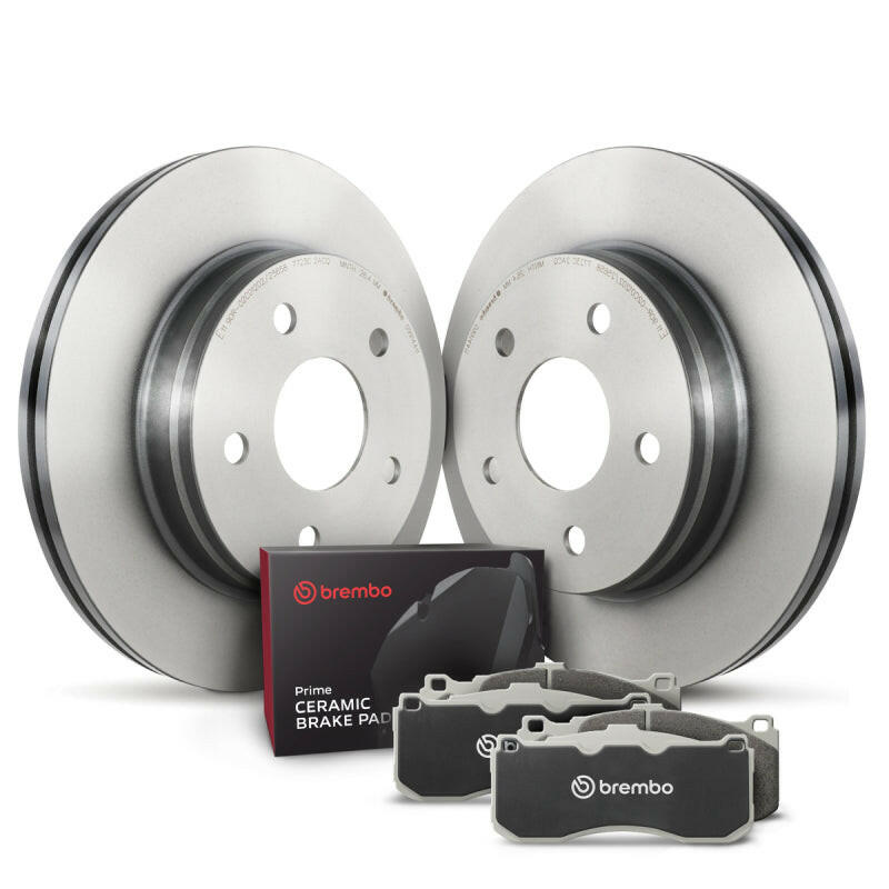 Brembo OE 05-08 Chrysler 300/10-20 300/09-20 Dodge Challenger/07-18 Charger Rear Disc Brake Kit Brake Rotors - OE Brembo OE