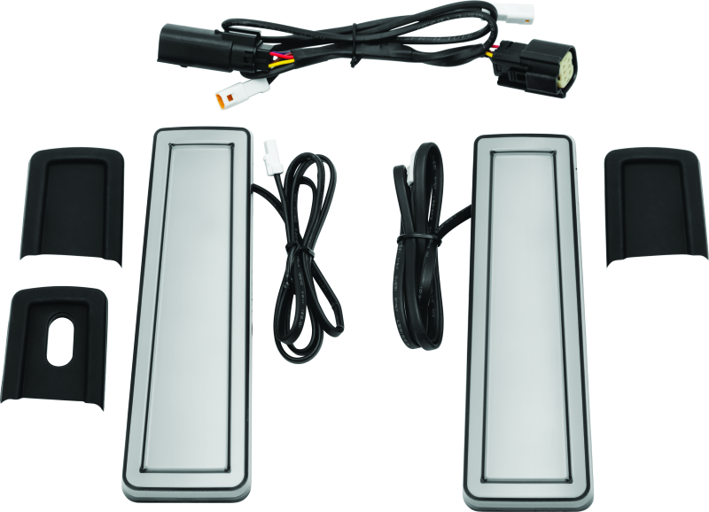 Kuryakyn Tracer Filler Panel Lights Smoke Lens Tail Lights Kuryakyn