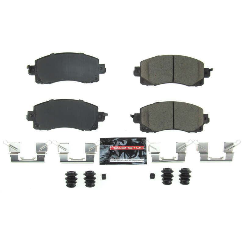 Power Stop 18-19 Subaru Crosstrek Front Z23 Evolution Sport Brake Pads w/Hardware Brake Pads - Performance PowerStop