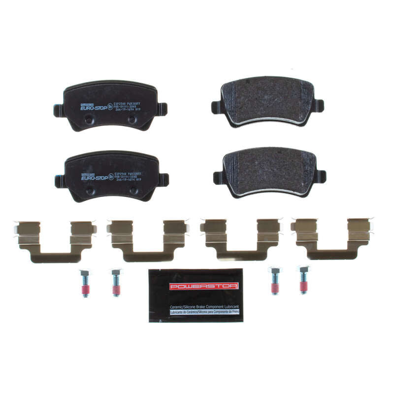 Power Stop 08-16 Volvo XC70 Euro-Stop ECE-R90 Rear Brake Pads Brake Pads - OE PowerStop