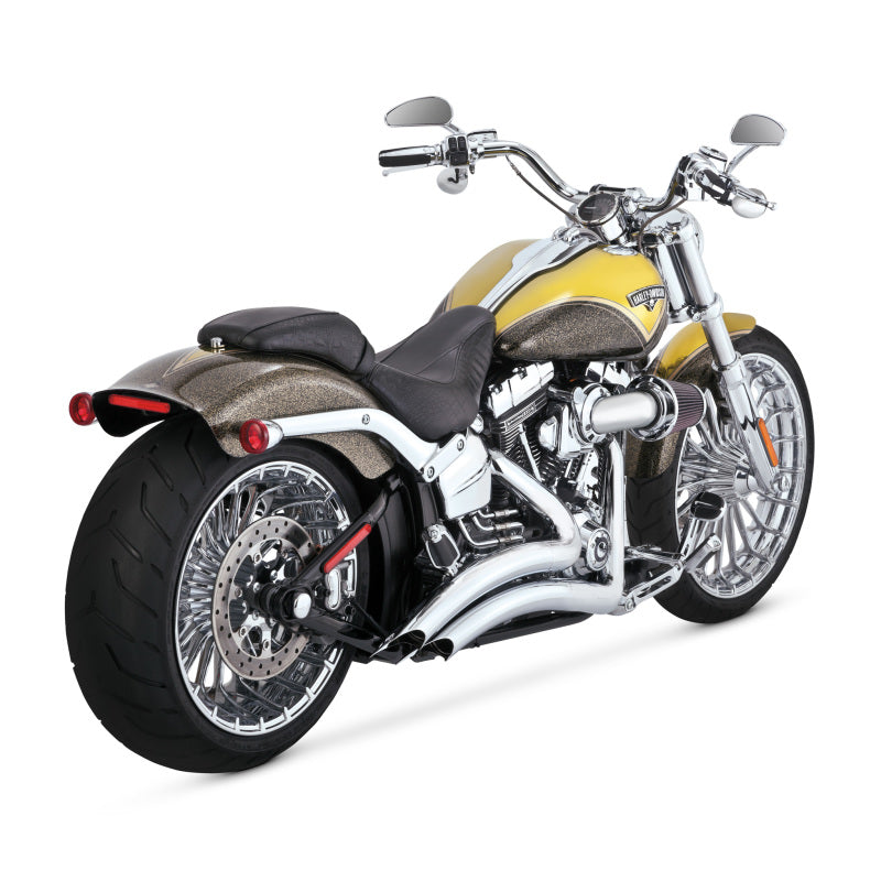 Vance & Hines 13-17 Harley-Davidson Softail Breakout Big Radius PCX Full System Exhaust - Chrome Powersports Exhausts Vance and Hines