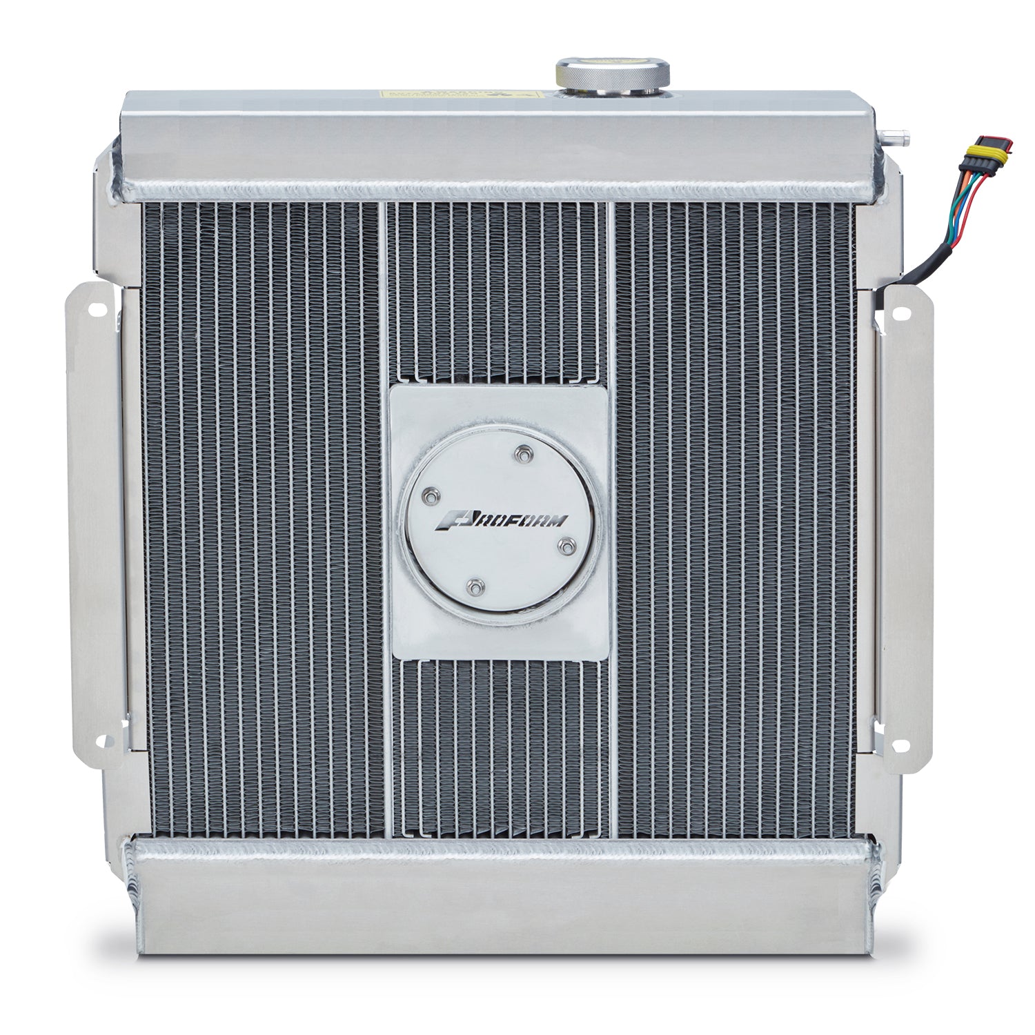 Slim Fit Radiator 64-66 Mustang Driver Outlet Radiator Proform