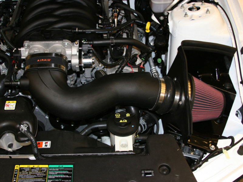 Airaid 05-09 Ford Mustang 4.6L Race Only (No MVT) MXP Intake System w/ Tube (Oiled / Red Media) Cold Air Intakes Airaid