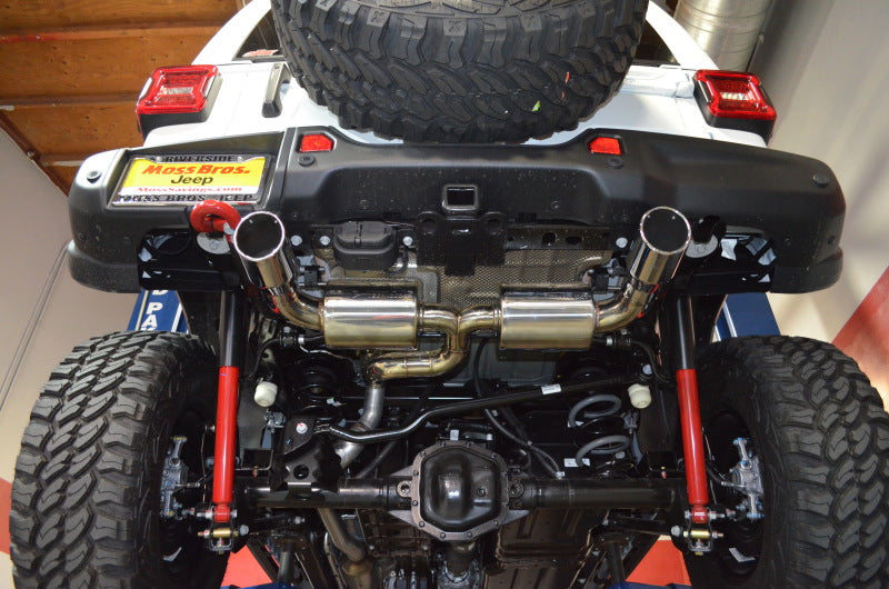 Injen 18-20 Jeep Wrangler JL L4-2.0L Turbo / V6-3.6L SS Axle-back Exhaust - Polished Axle Back Injen