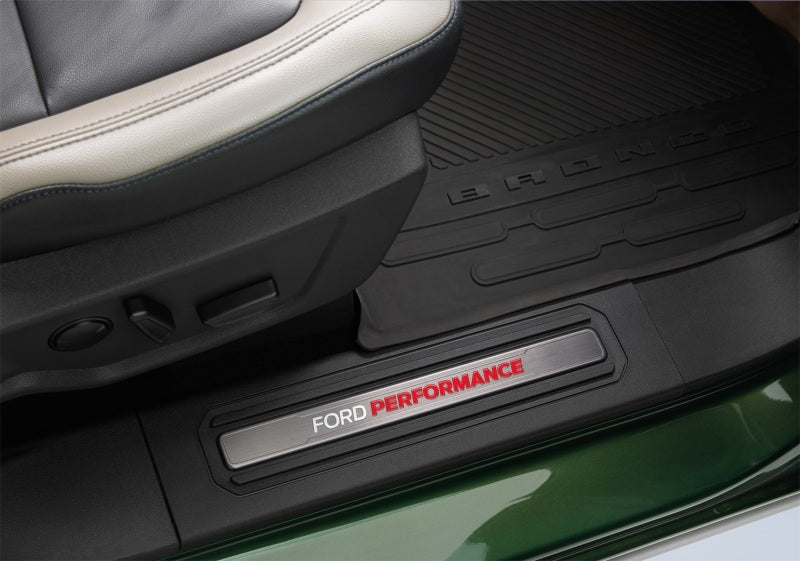 Ford Racing 21-24 Bronco Ford Performance Sill Plate Kit Spoilers Ford Racing