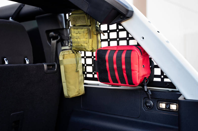 DV8 21-23 Ford Bronco Rear Window Molle Panels Exterior Trim DV8 Offroad