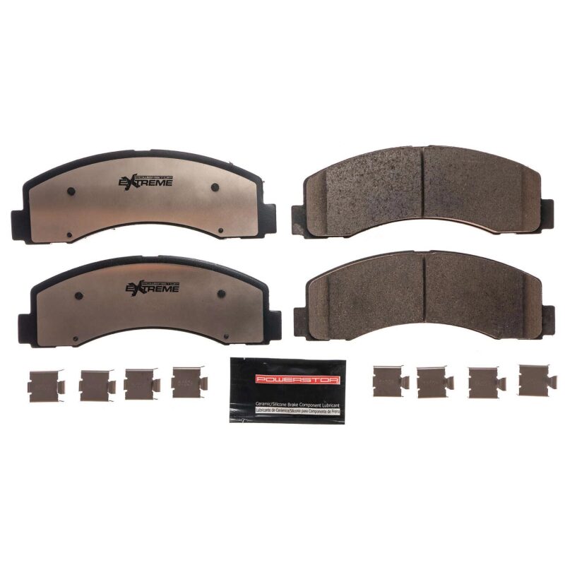 Power Stop 10-19 Ford Expedition Front Z36 Truck & Tow Brake Pads w/Hardware Brake Pads - Performance PowerStop