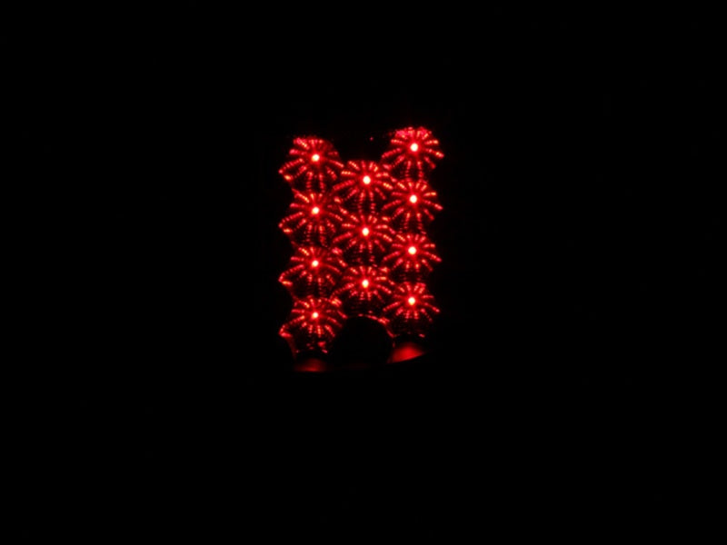 ANZO 2004-2008 Ford F-150 LED Taillights Black Tail Lights ANZO