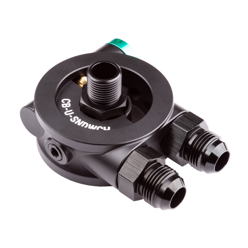 Chase Bays 3/4-16 Thermostatic Oil Sandwich Plate Oil Coolers Chase Bays