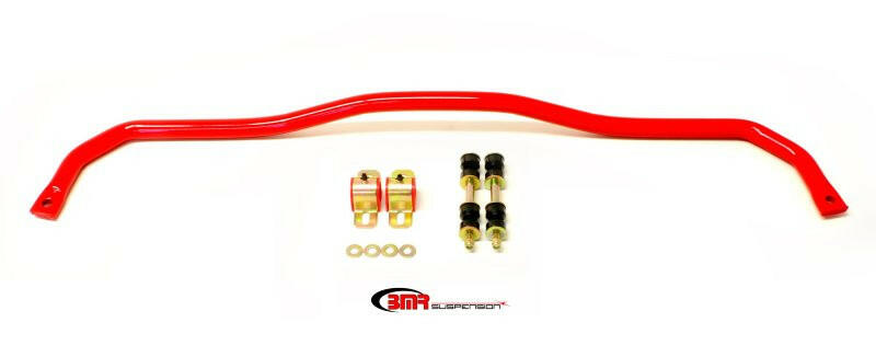 BMR 67-69 1st Gen F-Body Front Hollow 1.25in Sway Bar Kit w/ Bushings - Red Sway Bars BMR Suspension