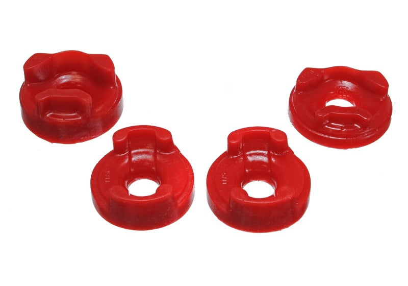 Energy Suspension 03-06 Toyota Matrix Red Motor Mount Insert Set (front and rear torque positions m Bushing Kits Energy Suspension