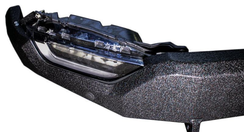 Fishbone Offroad 2021+ Ford F150 Front Bumper - Black Bumpers - Steel Fishbone Offroad