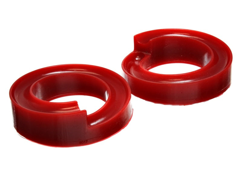 Energy Suspension Frnt.Spring Lift Isltr. 1.25in - Red Bushing Kits Energy Suspension