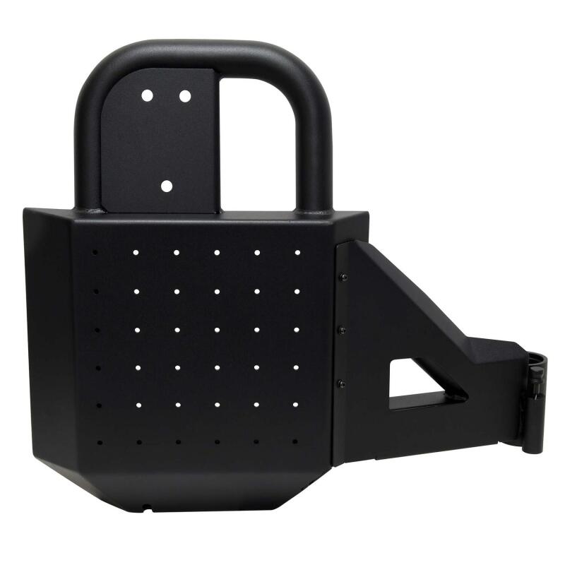 Westin 18-25 Wrangler JL Aceessory For XTS Rear - P/S Swingout - Tex. Blk Bumpers - Steel Westin